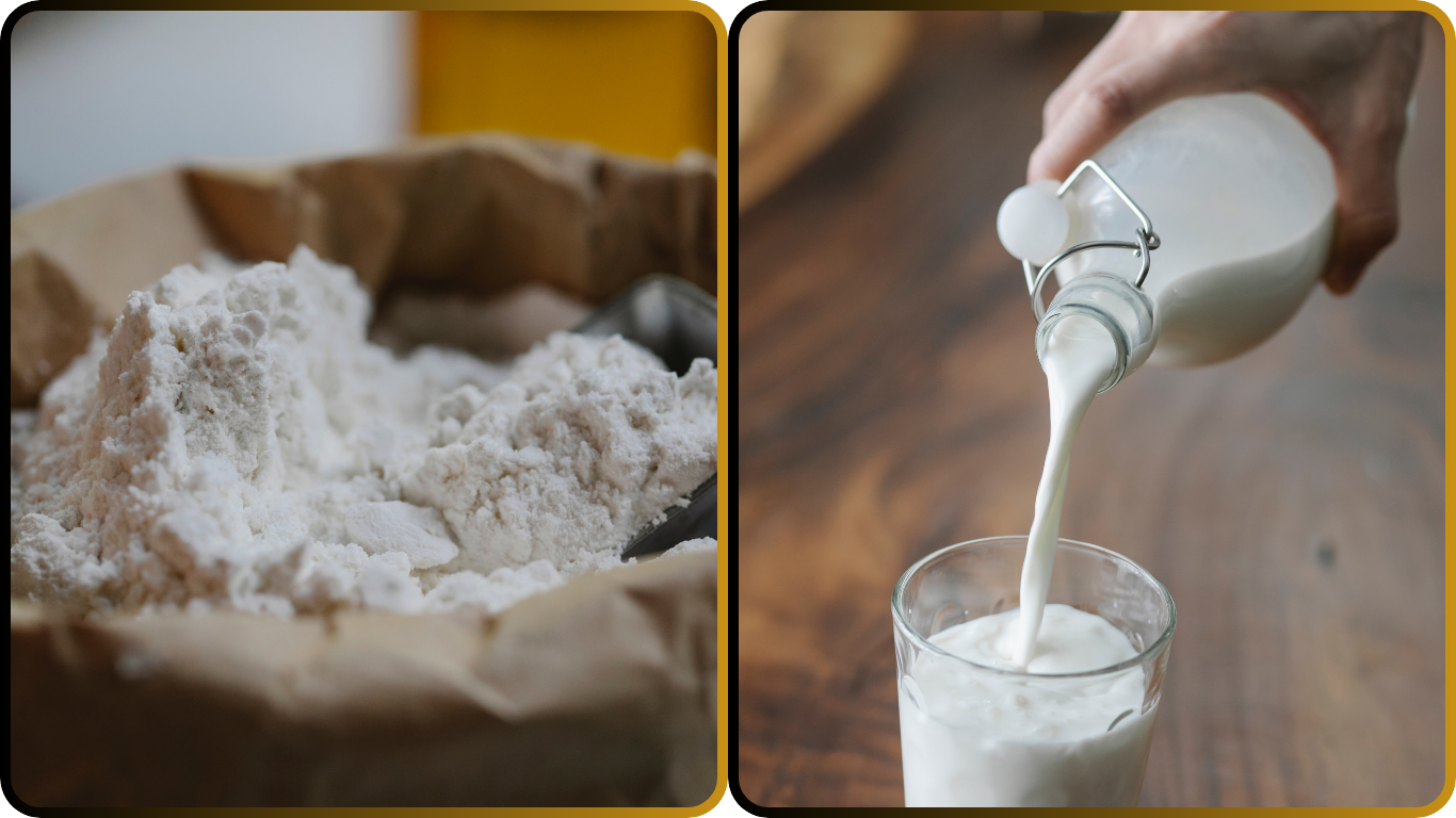 Quando a comida representa amor, mas o corpo padece Trigo Leite